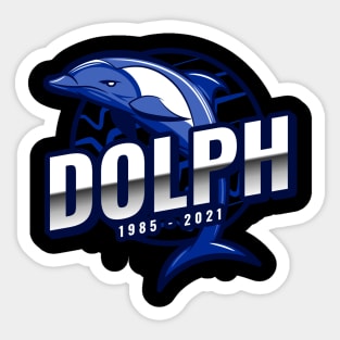 Dolphin Dolph Anime Art Sticker